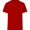 Melvin unisex polosärk - punane